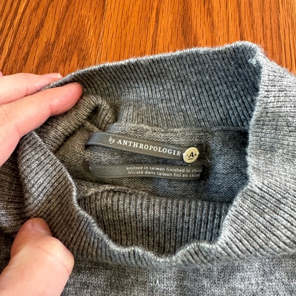Anthropologie Gray Sweater Vest - Picture 3 of 4